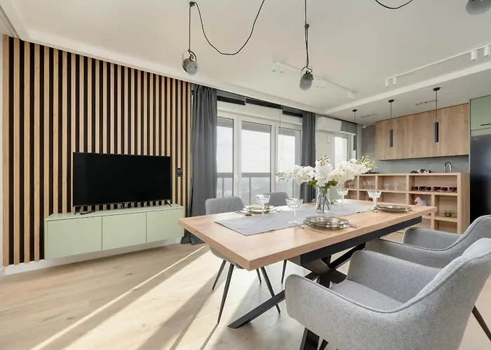 Exclusive River View With Balcony & Free Garage By Renters Prestige Wrocław